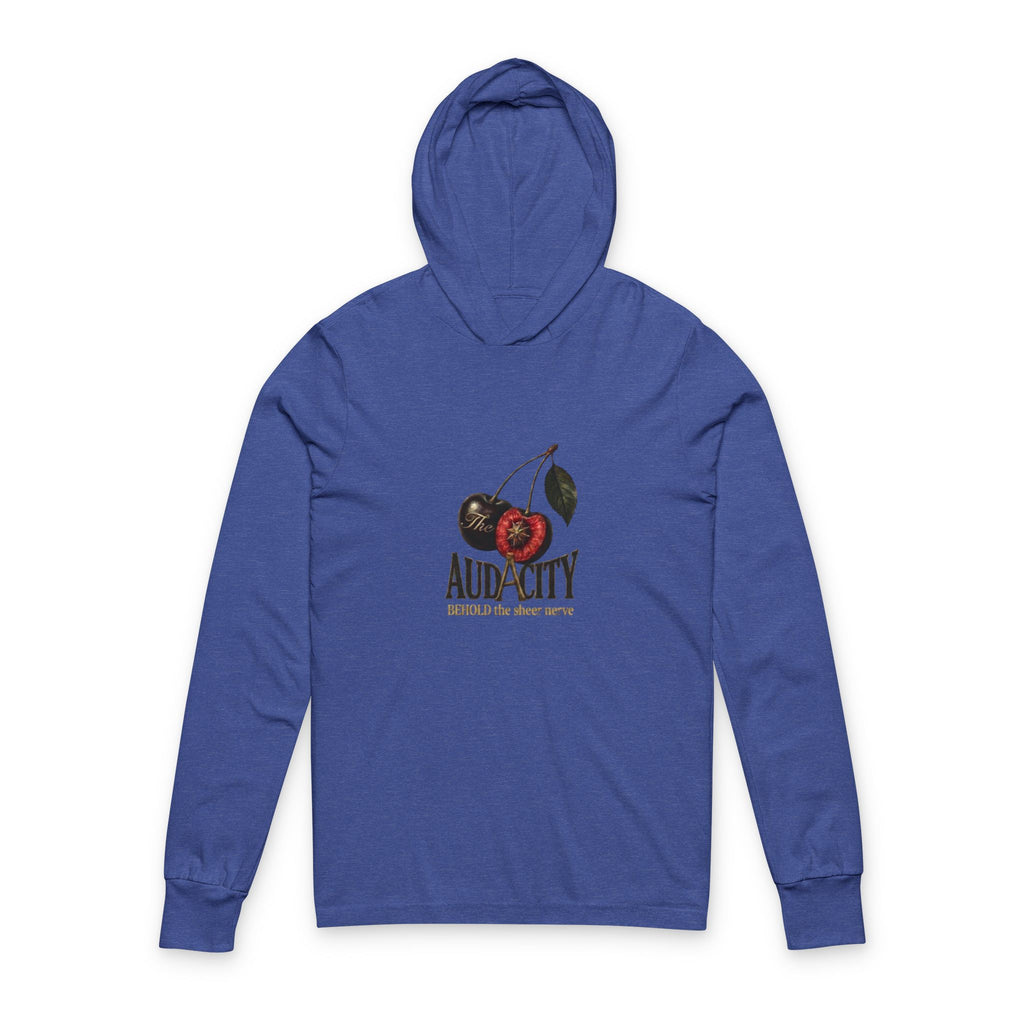The Cherry Of Audacity Hooded Long Sleeve Tee