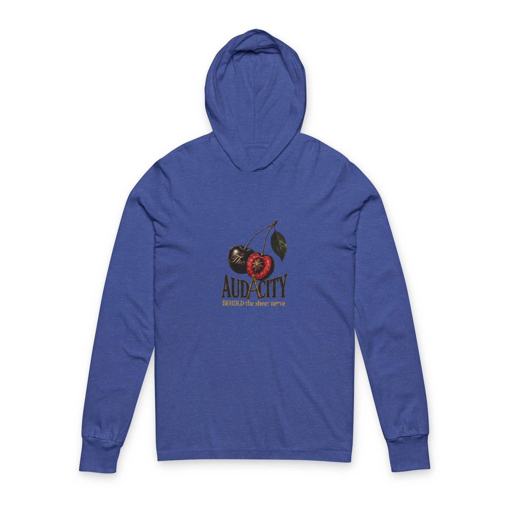 The Cherry Of Audacity Hooded Long Sleeve Tee