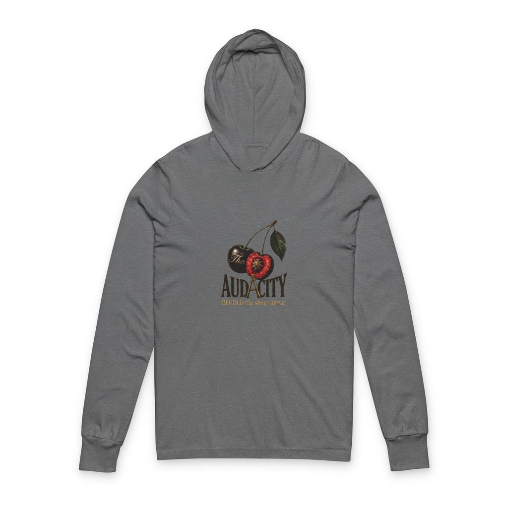 The Cherry Of Audacity Hooded Long Sleeve Tee