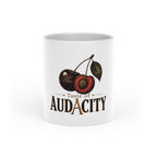 The Taste of Audacity Cherry Heart Mug