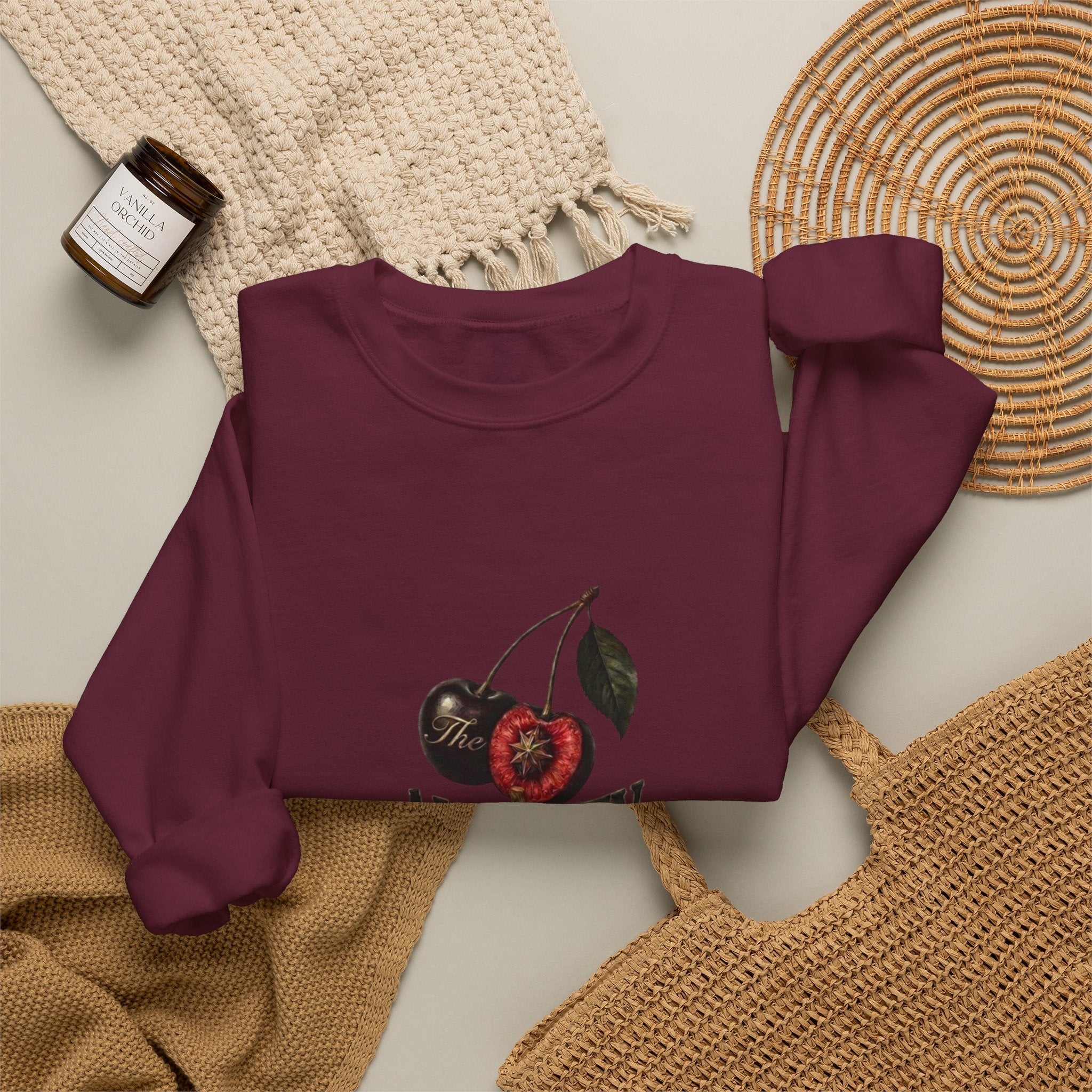 The Cherry Of Audacity Crewneck Sweatshirt