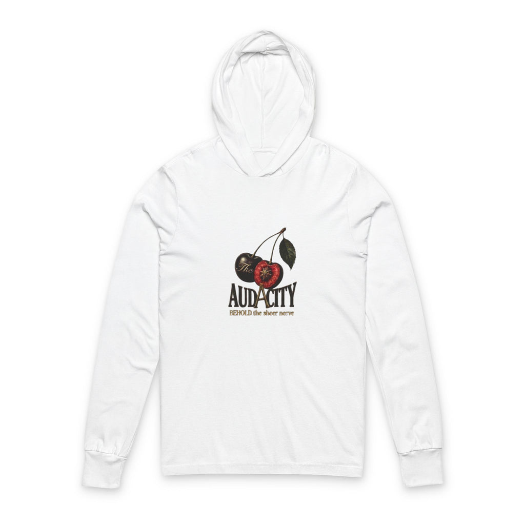 The Cherry Of Audacity Hooded Long Sleeve Tee