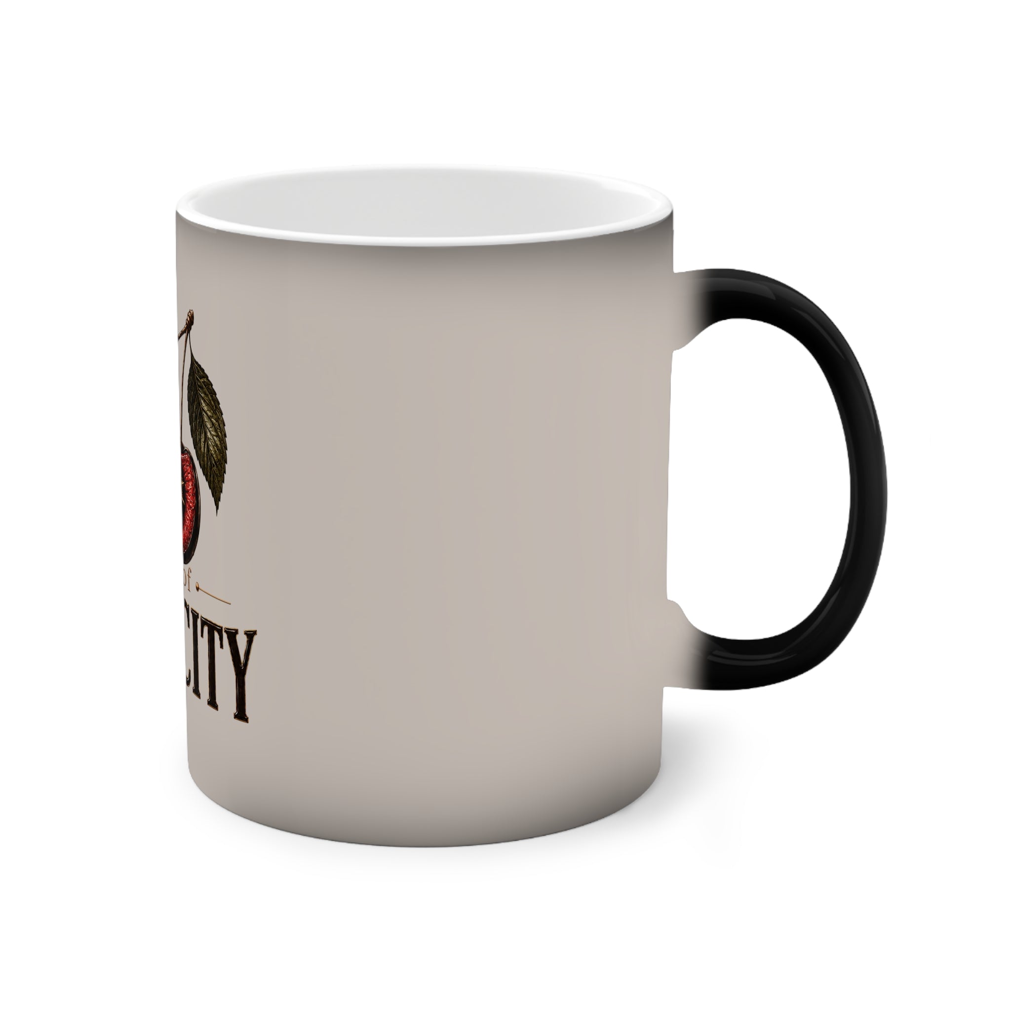 The Taste of Audacity in a color-changing Mug