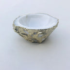White Agate Geode Nut/trinket/Jewellery Bowl-0