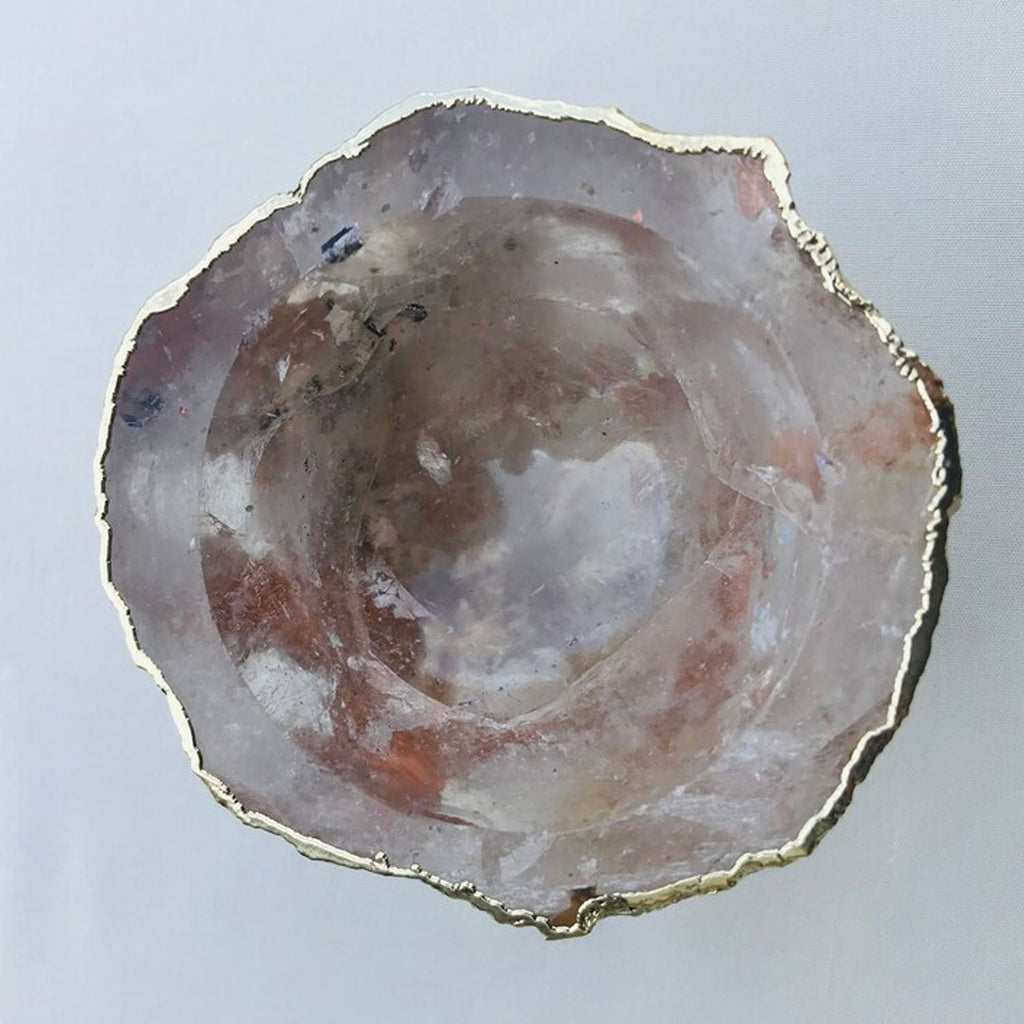 Clear Quartz Crystal Sacred Bowl