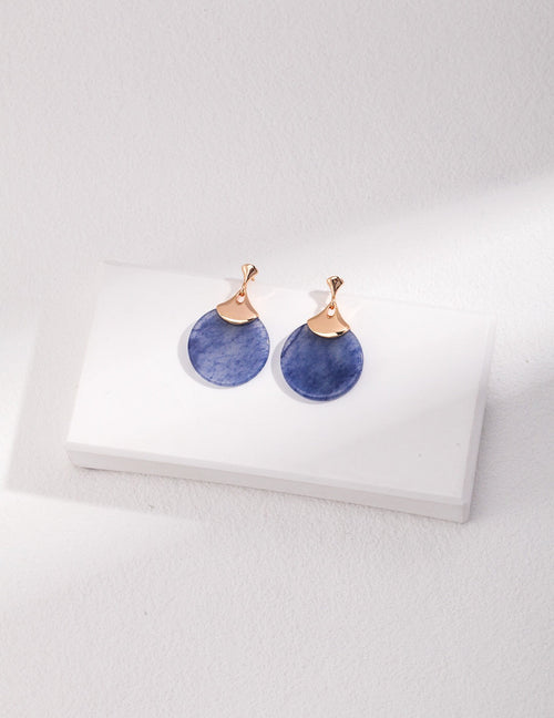 Blue Aventurine Earrings