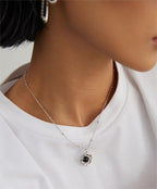 Black Onyx Pendant Necklace