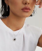 Black Onyx Pendant Necklace