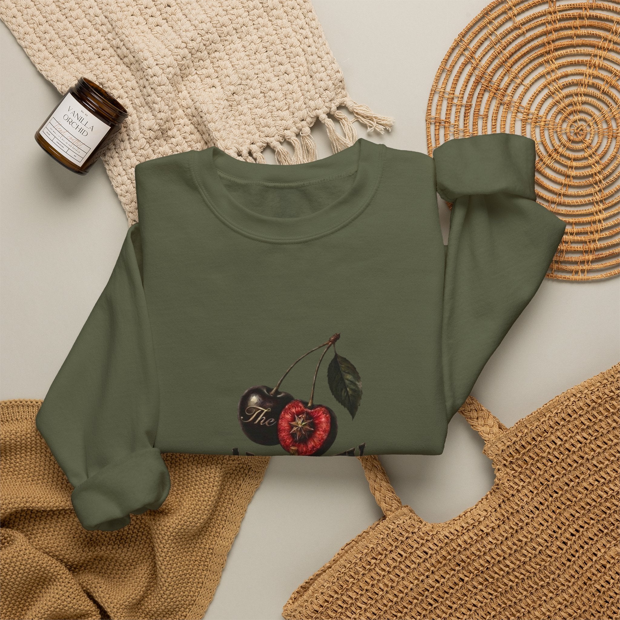 The Cherry Of Audacity Crewneck Sweatshirt