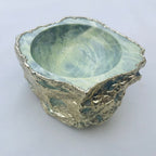 Lime Green Agate Geode Nut/trinket/Jewellery Bowl-3