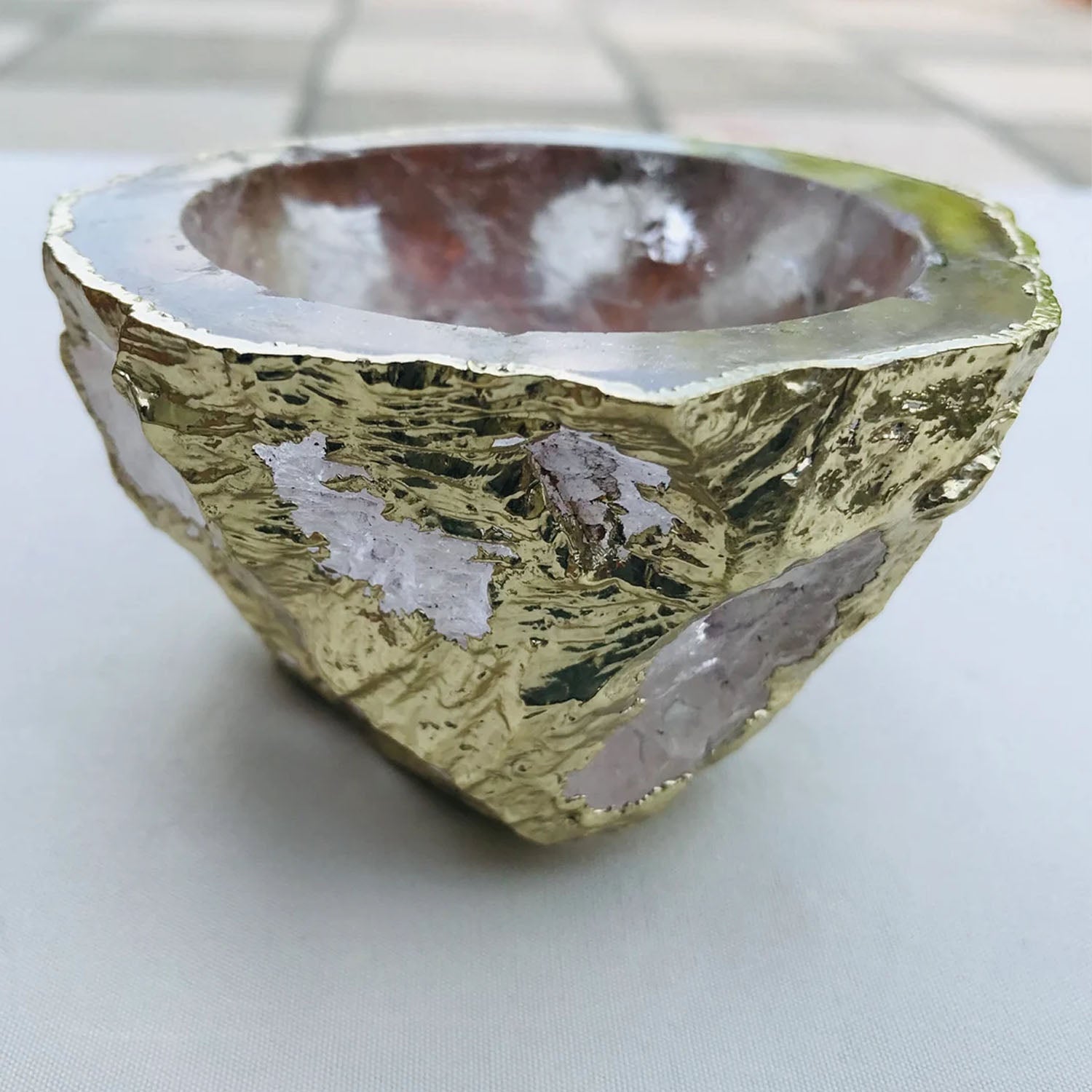 Clear Quartz Crystal Sacred Bowl