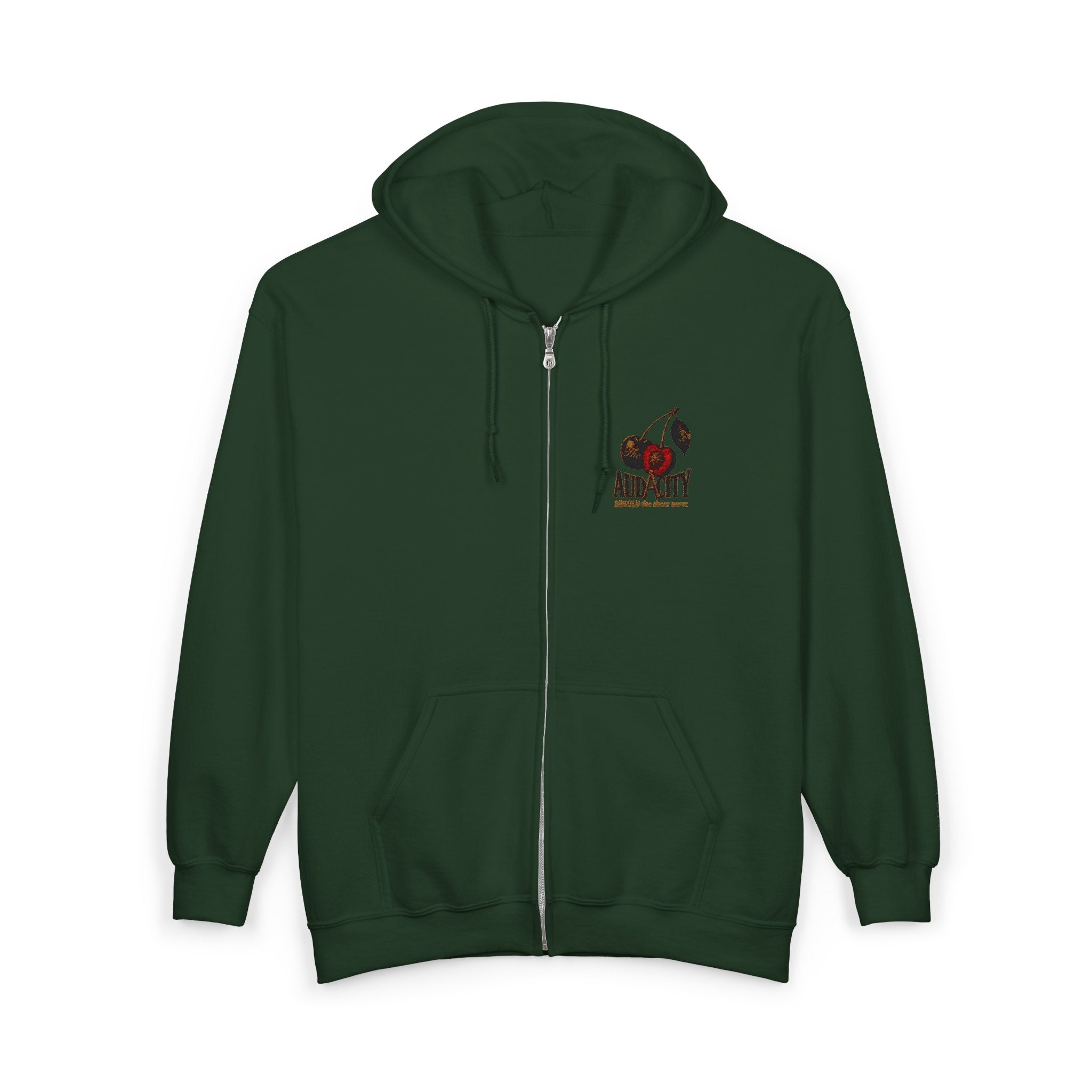 The Cherry Of Audacity Full-Zip Hoodie