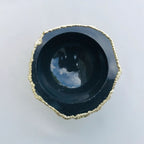 Black Agate Geode Nut/trinket/Jewellery Bowl-3