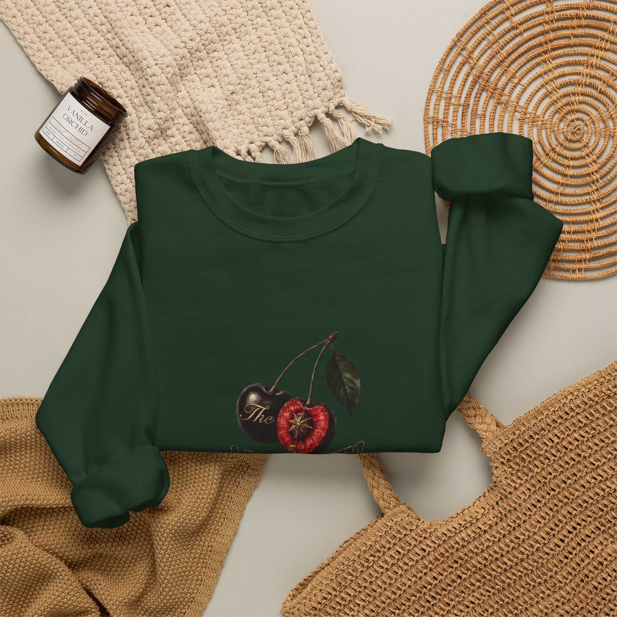 The Cherry Of Audacity Crewneck Sweatshirt