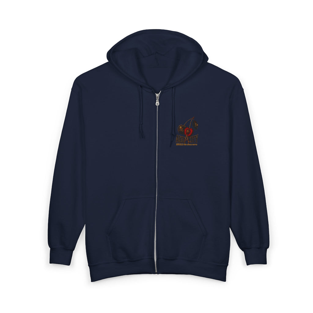 The Cherry Of Audacity Full-Zip Hoodie