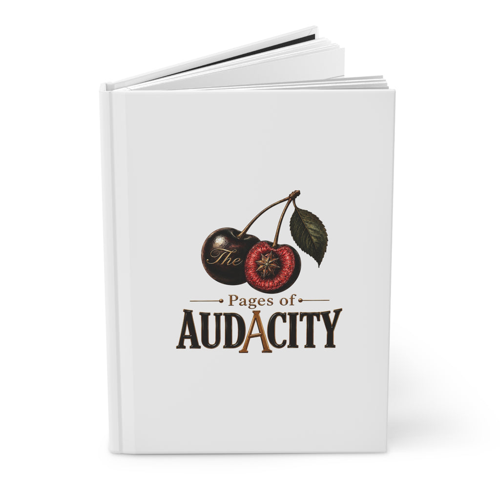 The Pages of Audacity Hardcover Journal