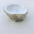 White Agate Geode Nut/trinket/Jewellery Bowl-4