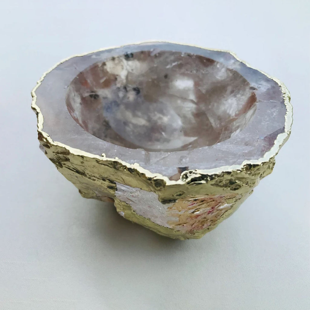 Clear Quartz Crystal Sacred Bowl