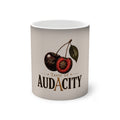 The Taste of Audacity in a color-changing Mug
