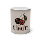 The Taste of Audacity in a color-changing Mug