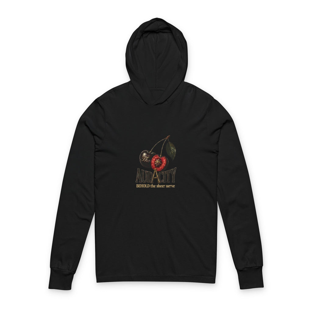 The Cherry Of Audacity Hooded Long Sleeve Tee