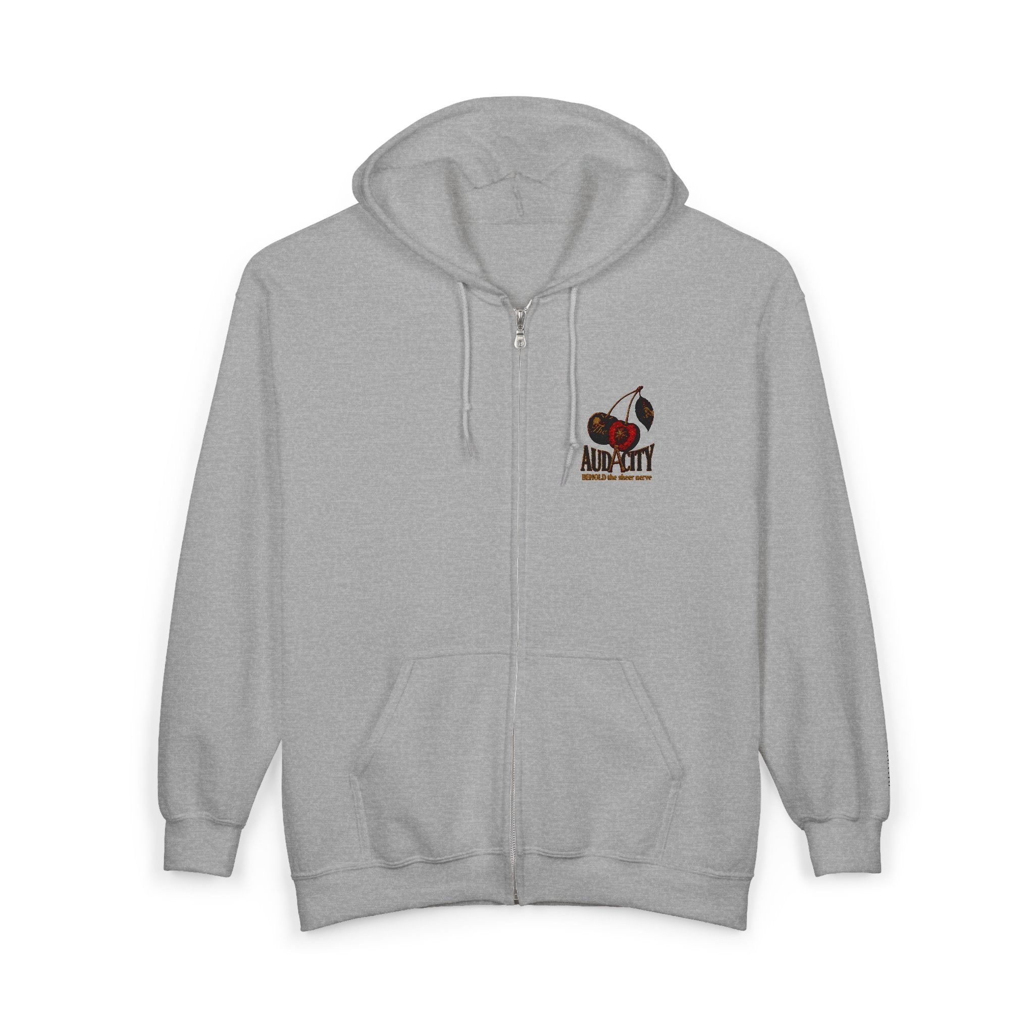 The Cherry Of Audacity Full-Zip Hoodie