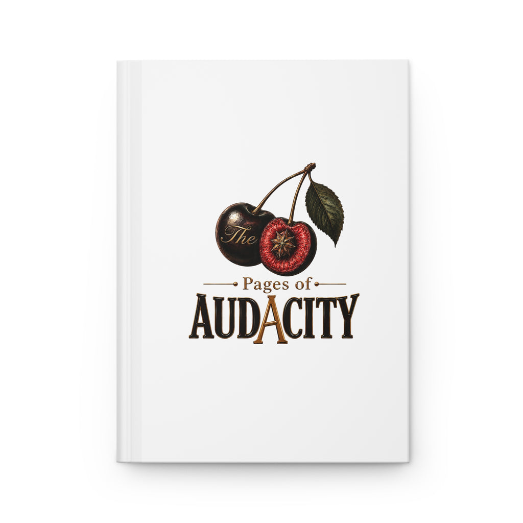 The Pages of Audacity Hardcover Journal