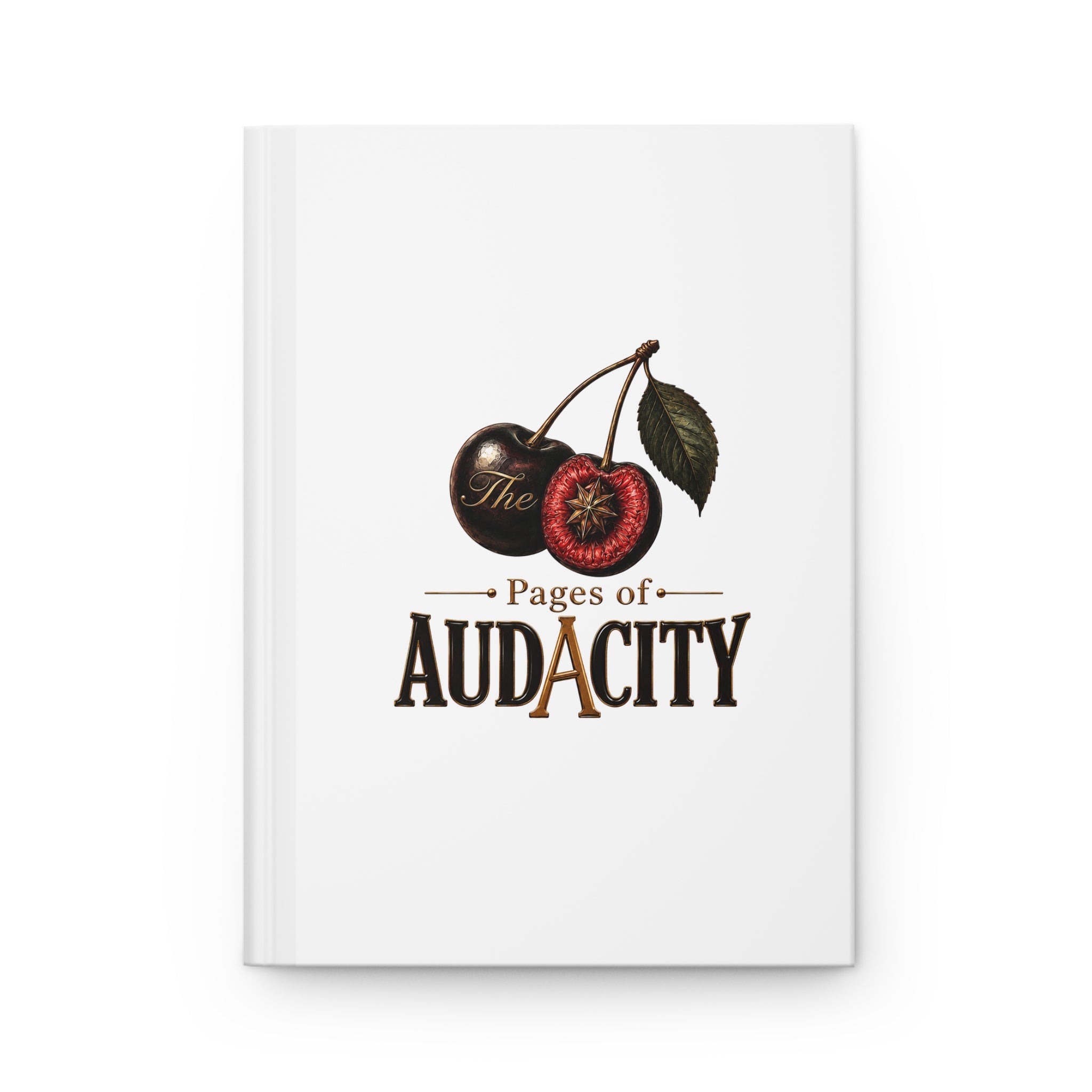 The Pages of Audacity Hardcover Journal