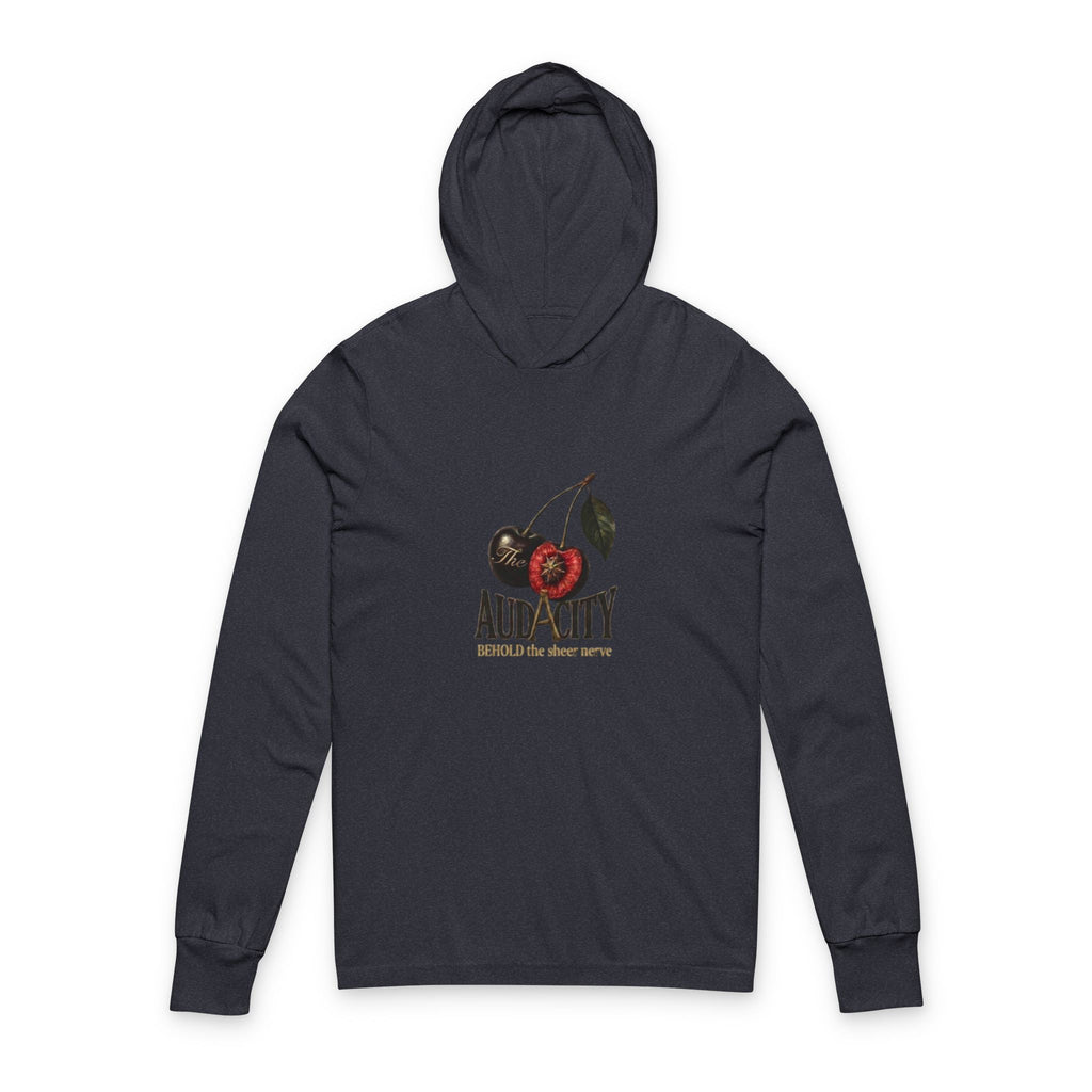 The Cherry Of Audacity Hooded Long Sleeve Tee