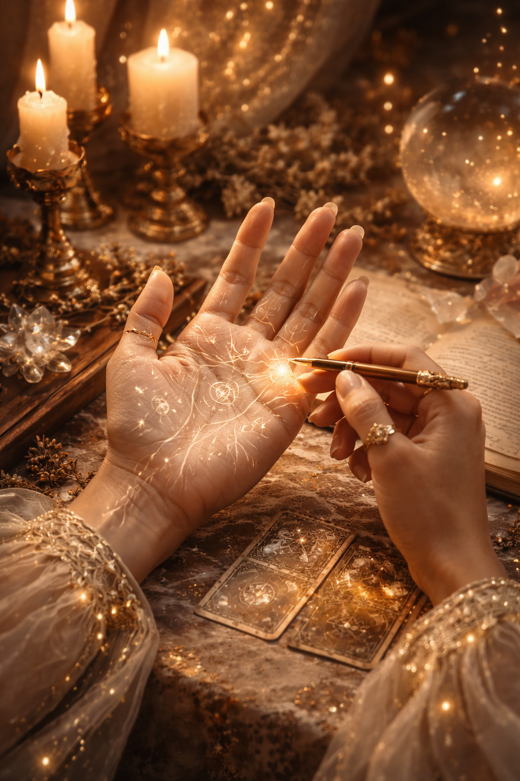 Outershell Alchemy- 1:1 Multidimensional Palmistry Reading