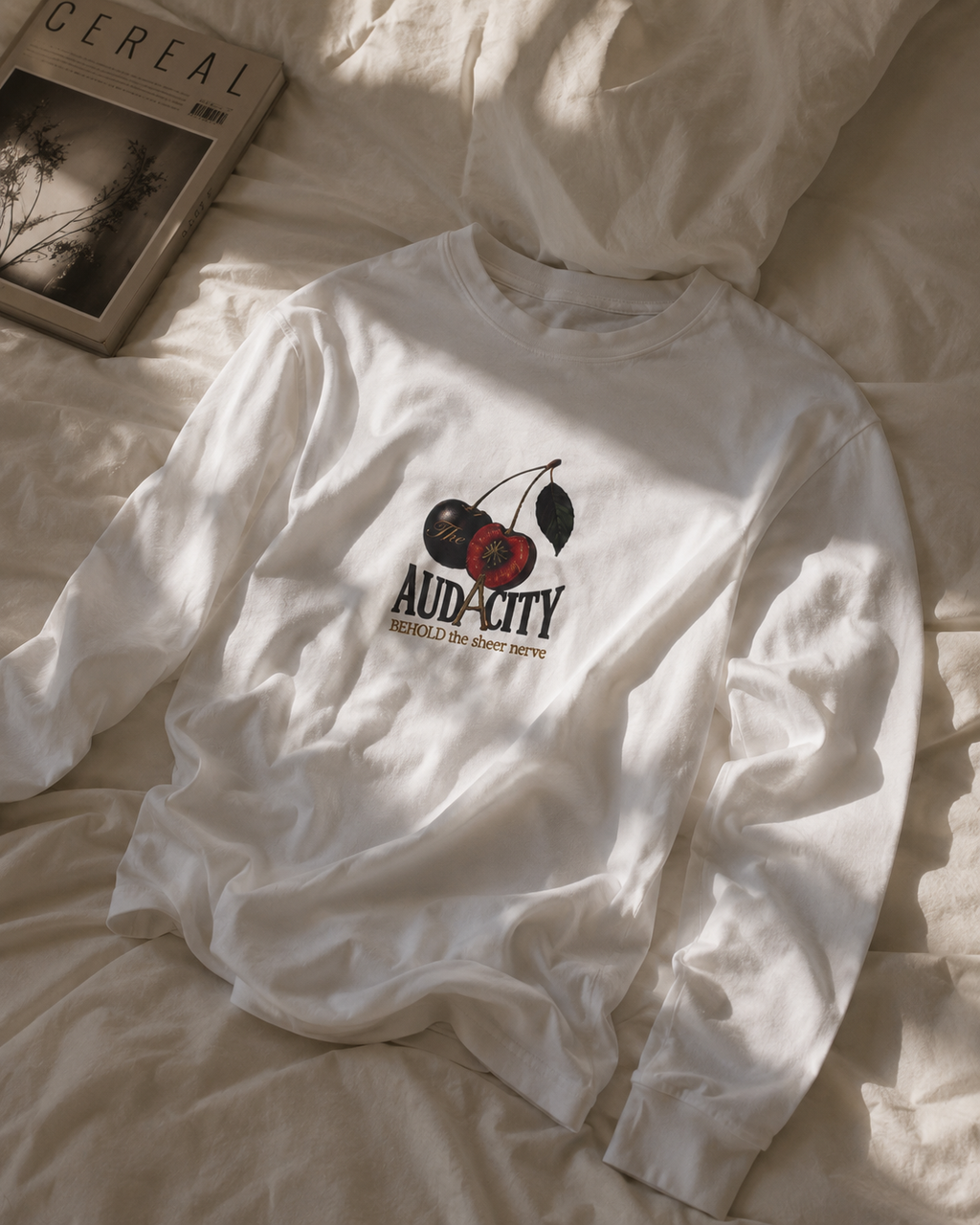 The Audacity Cherries Long Sleeve Tee