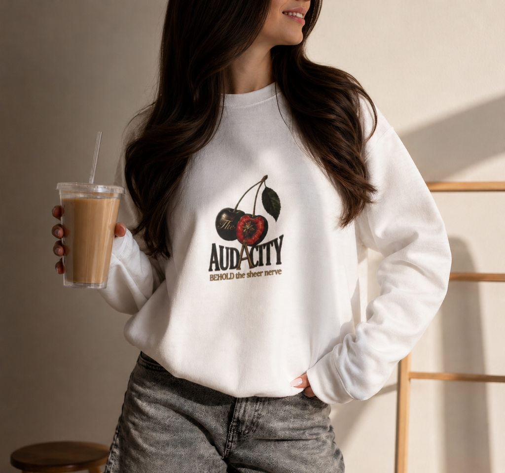 The Cherry Of Audacity Crewneck Sweatshirt