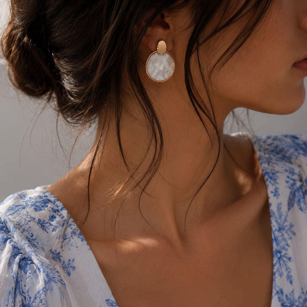 Mother-of-Pearl Earrings