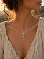 Natural Montana Agate Pendant