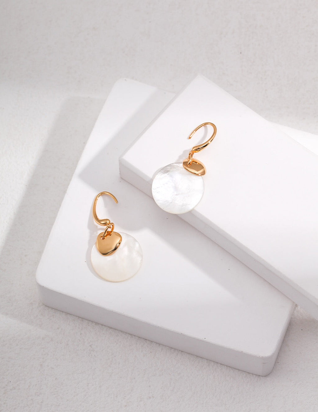 Mother-of-Pearl Dangle Earrings
