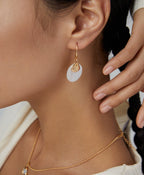 Mother-of-Pearl Dangle Earrings