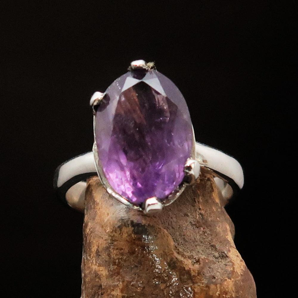 Purple Amethyst Ring