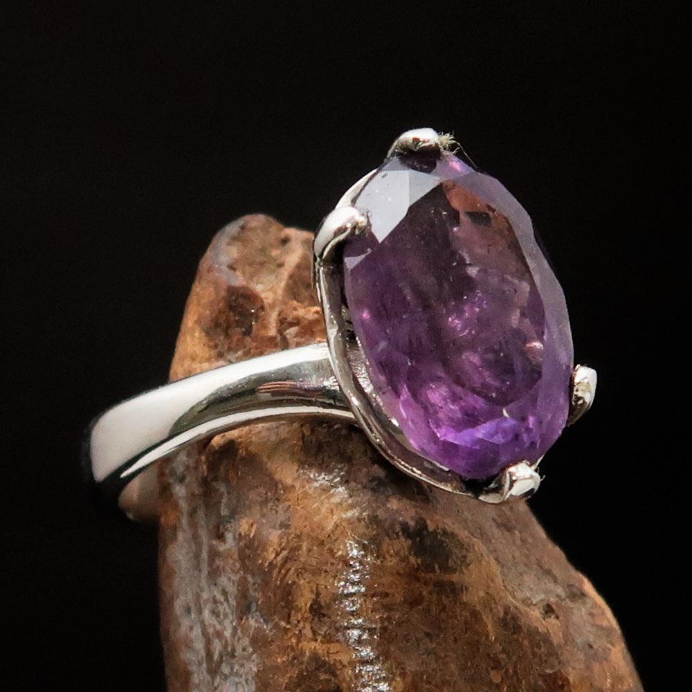 Purple Amethyst Ring