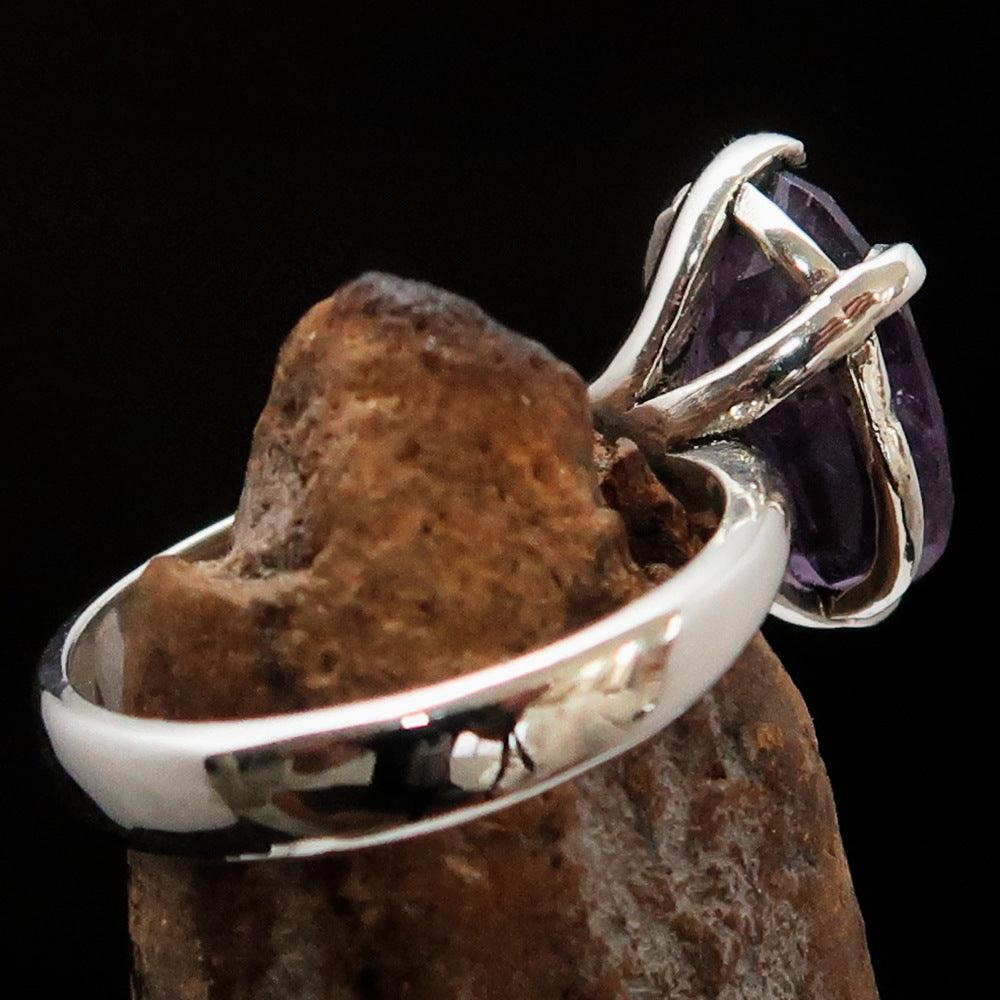 Purple Amethyst Ring