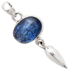 Natural Blue Kyanite Pendant