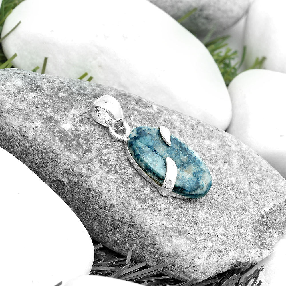Natural Blue Scheelite - Turkey Pendant P-1560 SDP123864-1