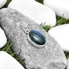 Blue Fire Labradorite - Madagascar Pendant P-1002 SDP125294-1