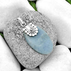 Natural Angelite Pendant