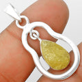 Natural Yellow Scapolite Pendant