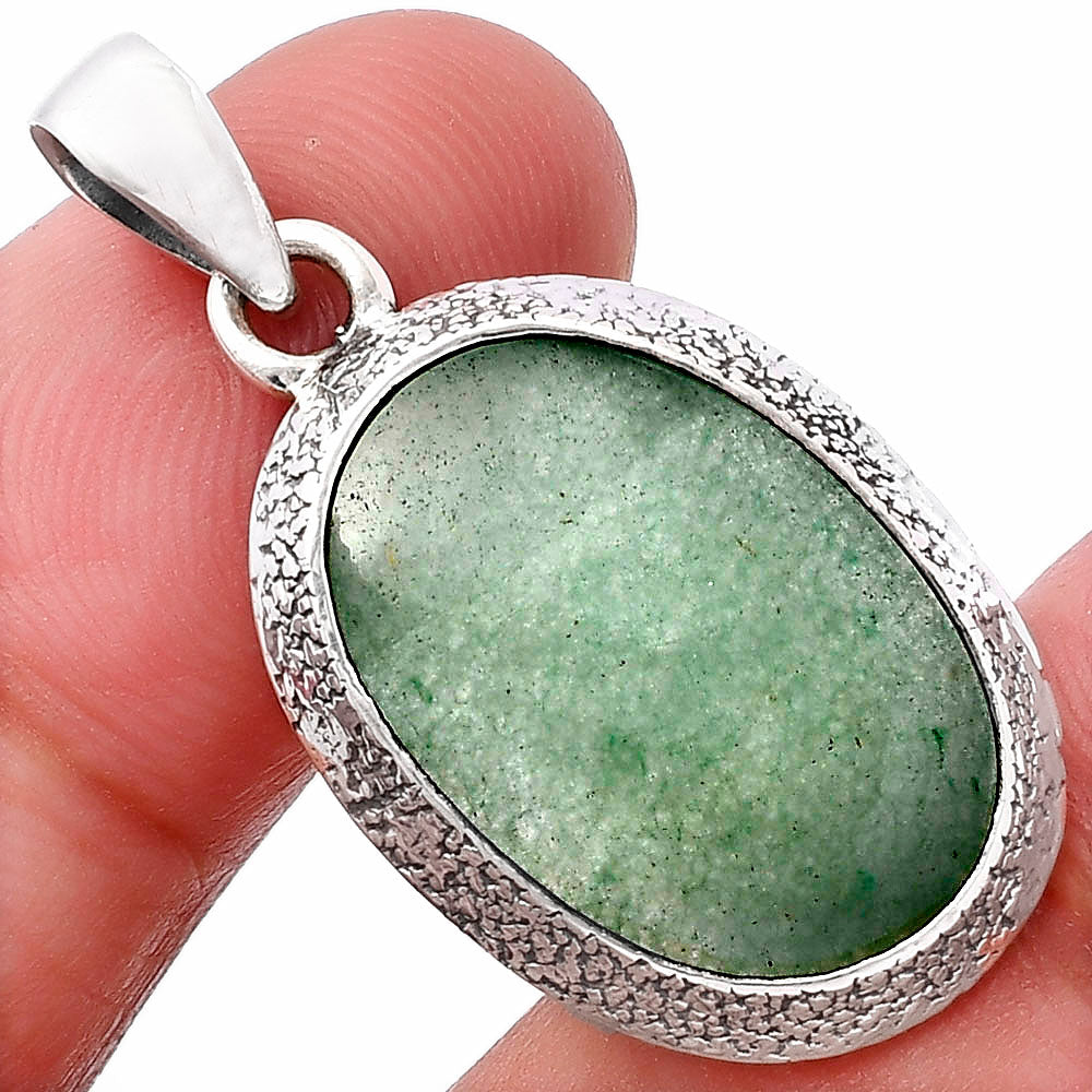 Natural Green Aventurine Pendant