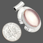Natural Rose Quartz - Madagascar Pendant P-1598 SDP148813-2
