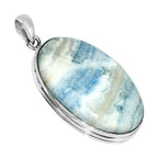 Natural Blue Scheelite Pendant