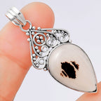 Natural Montana Agate Pendant