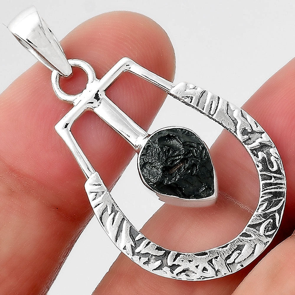 Natural Tektite Pendant