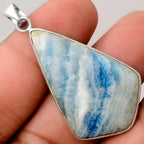 Natural Blue Scheelite Pendant
